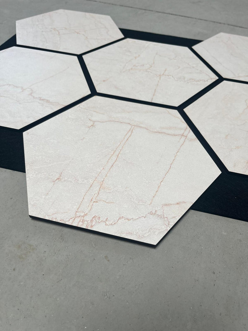 PANOU ACUSTIC HEXAGON MDF  - LAN 703 - 87,2 X 57,9 X 1 cm- q-home.ro