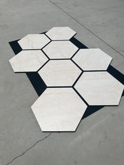 PANOU ACUSTIC HEXAGON MDF  - LAN 703 - 87,2 X 57,9 X 1 cm- q-home.ro