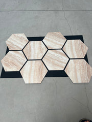 PANOU ACUSTIC HEXAGON MDF - LAN 705- 87,2 X 57,9 X 1 cm- q-home.ro