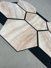 PANOU ACUSTIC HEXAGON MDF - LAN 705- 87,2 X 57,9 X 1 cm- q-home.ro
