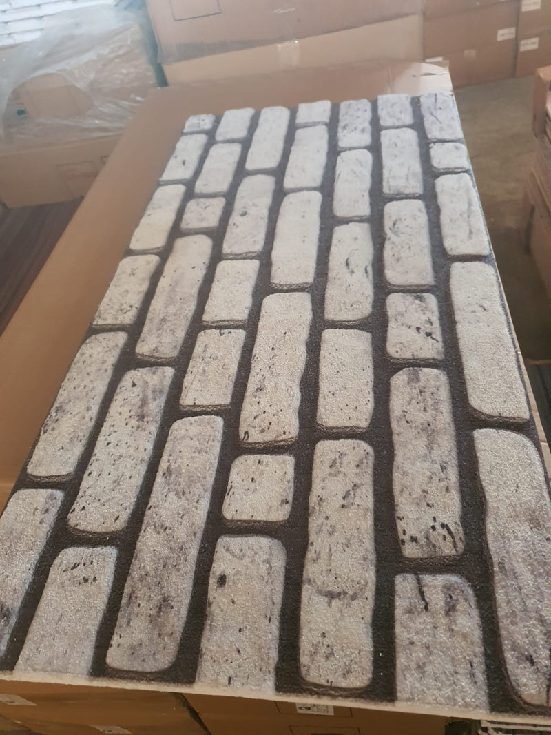 PANOU DECORATIV din polistiren imitatie caramida, B-034, 100*50 cm