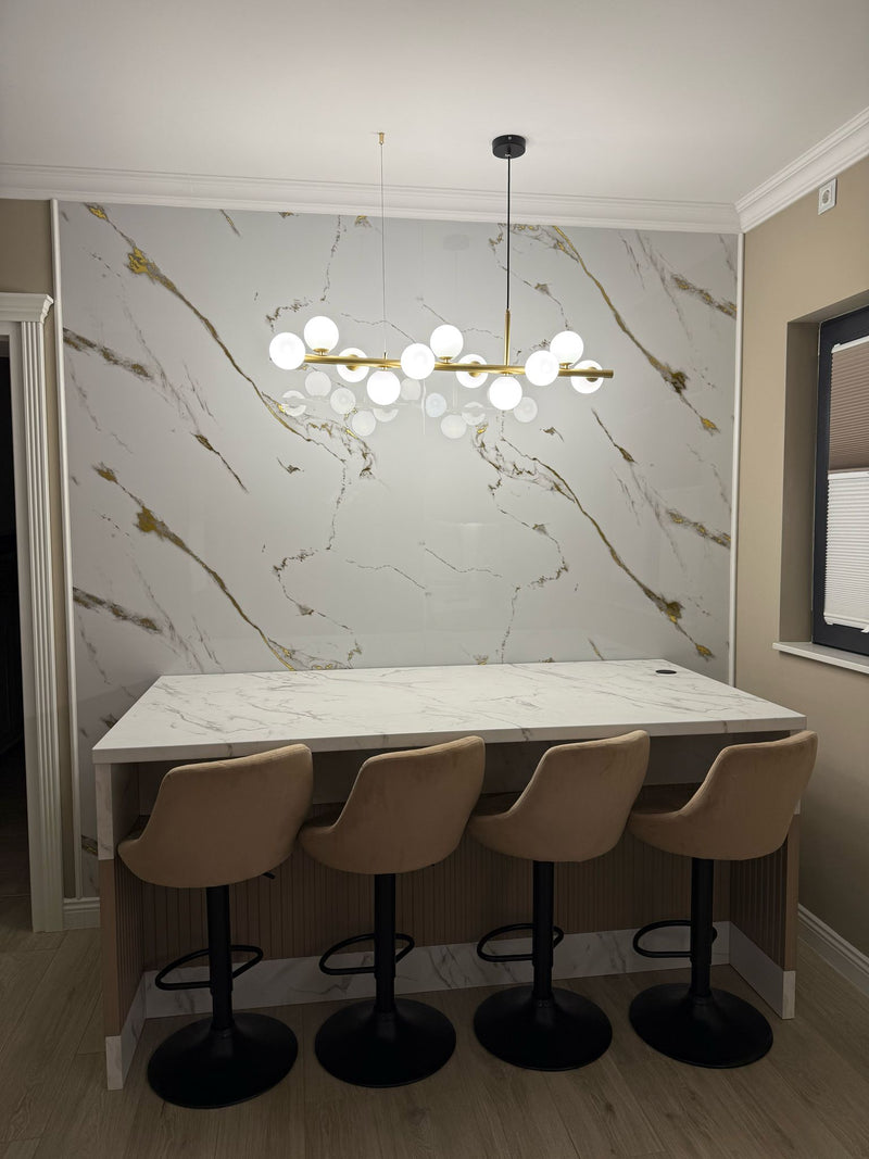 PANOU PVC  GOLDEN WAVE , 122 x 244 cm /122x270 cm