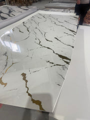 PANOU PVC- IF- GOLDEN WAVE , 122 x 244 cm /122x270 cm