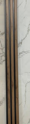 Riflaj decorativ duropolimer, lemn deschis,D 404-102, 290 x 11,5 x 1,2 cm