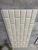 Panou decorativ polistiren Textura Caramida Nevopsita 653 , 120*50*3.5 cm