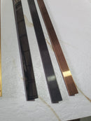 Profil inox T, pentru imbinari 2 CM lungime 244 ml, Bronz SATIN