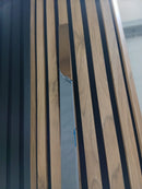 Profil inox U, 32 MM,  lungime 244 cm, BRONZ satin