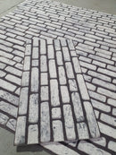 PANOU DECORATIV din polistiren imitatie caramida, B-034, 100*50 cm