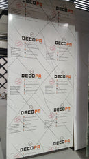 PANOU DECORATIV PVC imitatie marmura SAHARA WHİTE, 122 x 270 cm