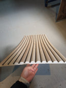 PANOU DECORATIV POLISTIREN imitatie lemn in relief, 928-201, 119.5x 49.5x 2 cm
