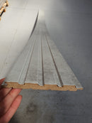 Riflaj decorativ MDF, Line-Light Grey Stone,280x13,5 cm