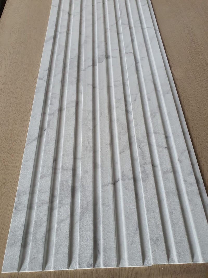 Riflaj decorativ din SPC,MARBLE BIANCO  23140-1