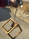 Candelabru cub lemn 100% natural- LIVRARE RAPIDA