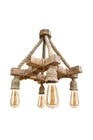 Candelabru Rustic Din Lemn