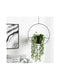 Suport ghiveci Hebron, 30 x 30 x 30 cm, metal, Negru- q-home.ro