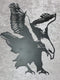 Tablou Metal Black Eagle