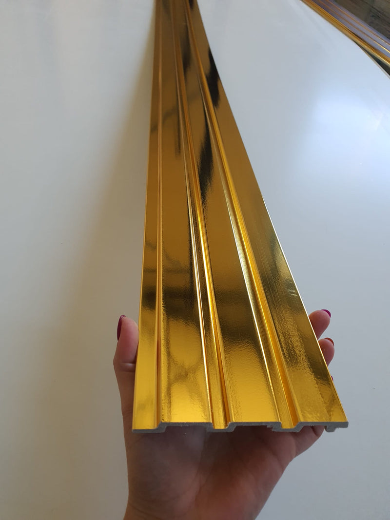 Riflaj decorativ Polimer Dur, WE-001, 280 x 12 x 1.1 cm