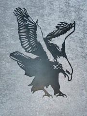 Tablou Metal Black Eagle