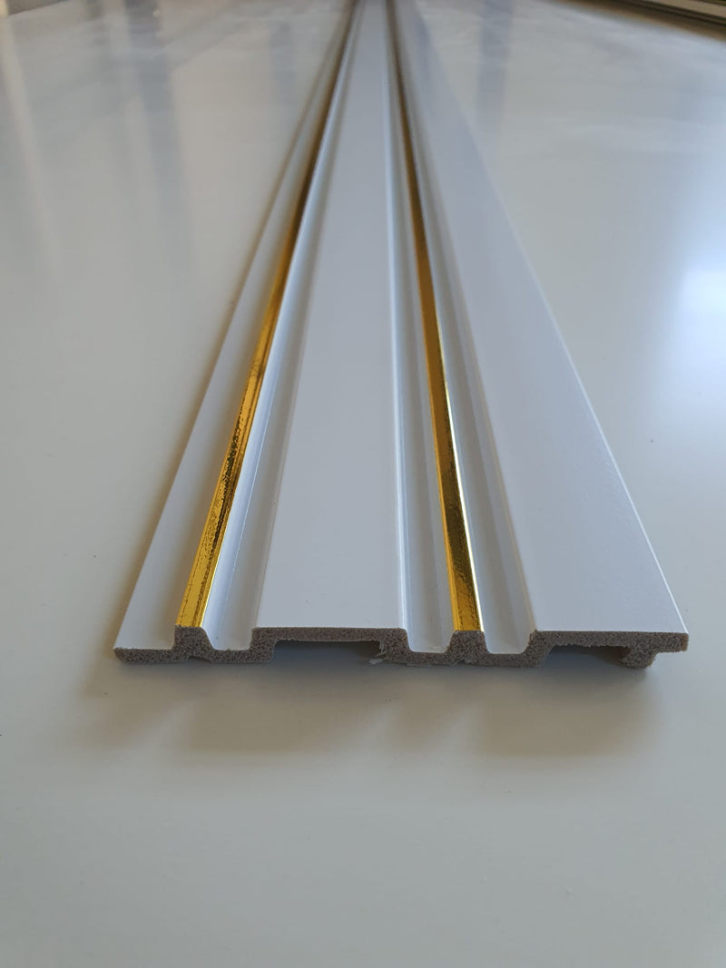 Riflaj decorativ Polimer Dur, WY-004, 280 x 12 x 1.1 cm