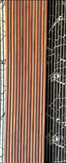 Riflaj decorativ din polistiren, imitatie lemn, LBX 001, 270 x 60 x 1,5 cm- q-home.ro