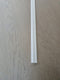 Brau decorativ din Polimer Dur, D 109, ALB, 240 x 2 x 0,8 cm