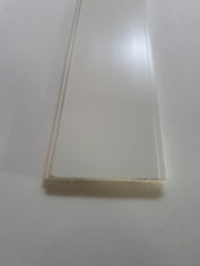 Riflaj decorativ duropolimer, ALB, D 401 , 290 x 10,5 x 0.9 cm- Livrare rapida!