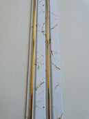 Riflaj decorativ Polimer Dur, WY-005, 280 x 12 x 1.1 cm