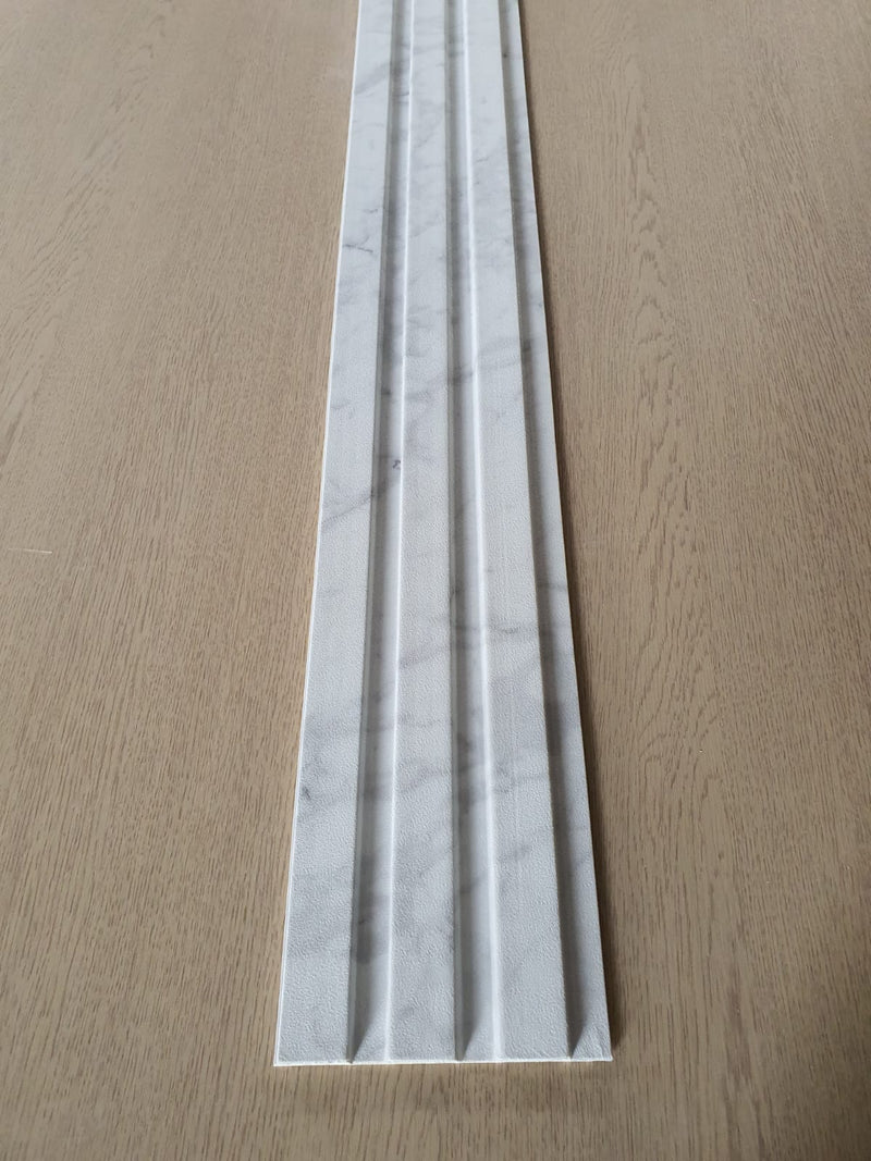 Riflaj decorativ din SPC,MARBLE BIANCO  23140-1