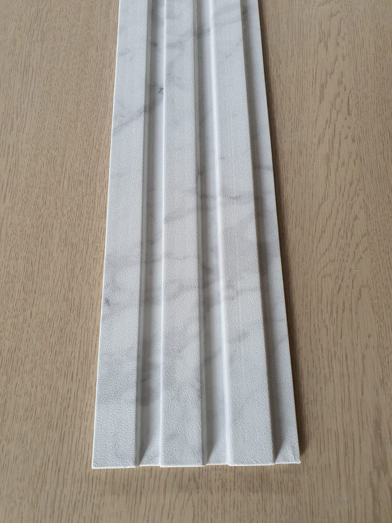 Riflaj decorativ din SPC,MARBLE BIANCO  23140-1
