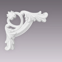 Coltar decorativ din poliuretan, 2 cm, CT 02- q-home.ro