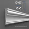 Brau decorativ din duropolimer 70 mm Alb, D 107