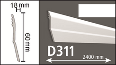 PLINTA DUROPOLIMER, D 301, 240 x 8 x 1,2 cm- Livrare rapida !