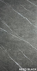 PANOU DECORATIV PVC imitatie marmura NERO BLACK, 122 x 270 cm- Ridicare personala din depozit
