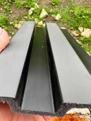 Riflaj decorativ duropolimer, gri inchis, 265x 11,5 x 0,8 cm D 402-107 B- q-home.ro
