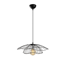 Lustra Tel - 6500 , Soclu E27, Max. 40W, Culoare Black- q-home.ro