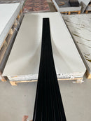 RIFLAJ POLIMER DUR NEGRU- D407-303, 290 x 20 x 1,1 cm