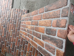 Panou decorativ polistiren Textura Caramida 651-220