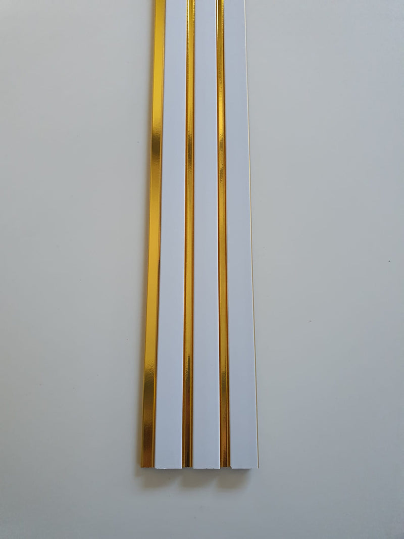 Riflaj decorativ Polimer Dur, WE-004, 280 x 12 x 1.1 cm