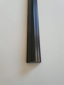 Brau decorativ din Polimer Dur,NEGRU, 240 x 4 x 2 cm , B81-6