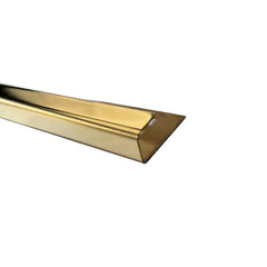 Profil inox colt exterior, auriu oglinda, 270 x 1,2 cm- q-home.ro