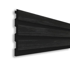 Riflaj decorativ duropolimer, negru, D 404-105 B, 265 x 11,5 x 1,2 cm- q-home.ro
