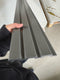 Riflaf decorativ din duropolimer, gri , 290 x 11,5 x 1,2 cm , D404-302