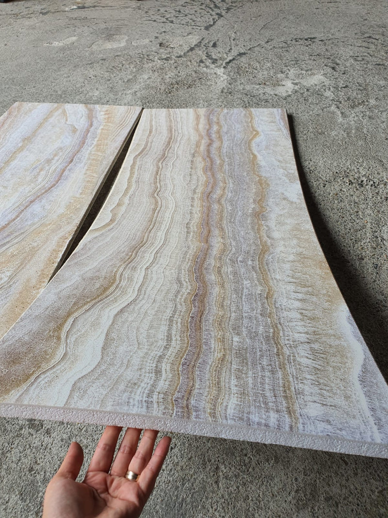 Panou decorativ polistiren imitatie marmura, 929-227, 120 x 50 x 2 cm