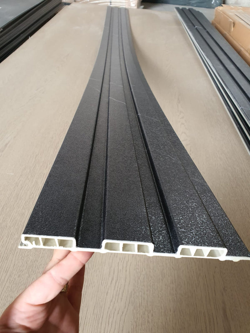 Riflaj decorativ din SPC,MARBLE BLACK 23047-8