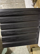 Riflaj decorativ duropolimer, negru, D 404-105 B, 265 x 11,5 x 1,2 cm- q-home.ro