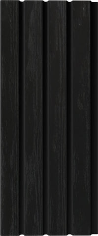 Riflaj decorativ duropolimer, NEGRU, 290 x 20,3 x 1 cm,D 405-105- q-home.ro