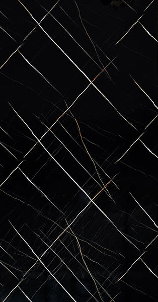 PANOU DECORATIV PVC imitatie marmura BLACK , 122 x 270 cm- Ridicare personala din depozit