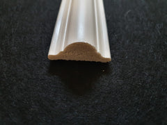 Brau decorativ din duropolimer 2400x40x16 mm Alb D 104 E- Livrare rapida!
