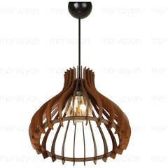 Candelabru decorativ din lemn- q-home.ro