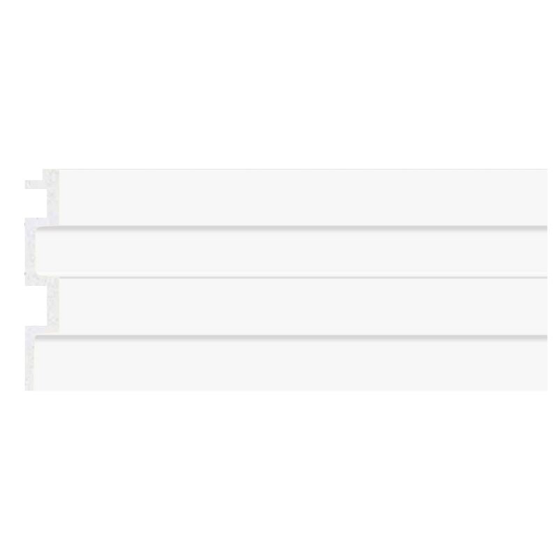 Riflaj decorativ duropolimer, ALB, D 402-301 B , 265 x 11,7 x 2 cm- Livrare rapida!